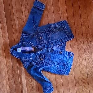 Carters 12 month Blue Jean Jacket